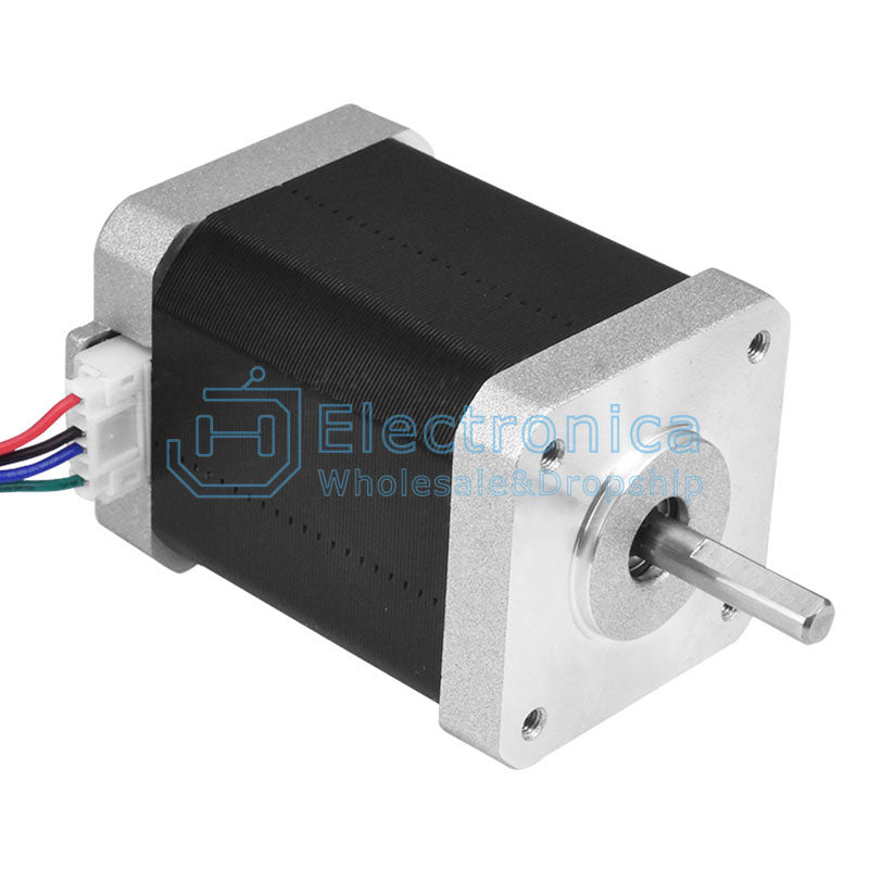 2 Phase 4 Wire 42 Stepper Motor - I Found Tech Chinese Warehouse Import - black