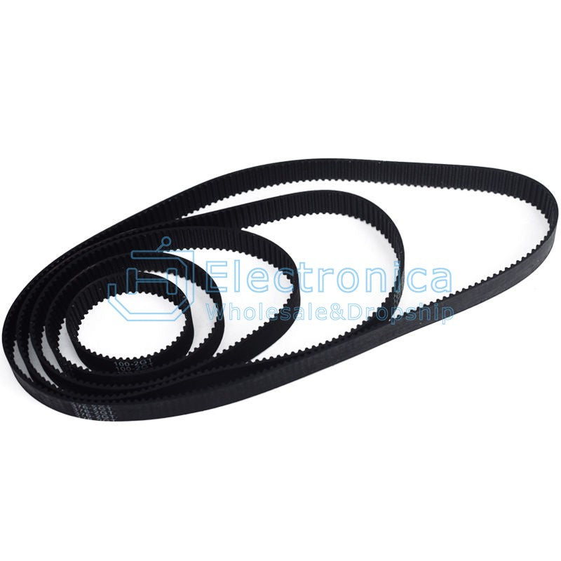 2GT Ring Closed Synchronous Belt Rubber Transmission 10MM - I Found Tech Chinese Warehouse Import - *2GT-158-10
