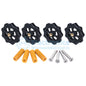 CR10 Hotbed Leveling Nut Ender3 M4 Leveling Kit - I Found Tech Chinese Warehouse Import - M4 * 30MM screw with yellow spring