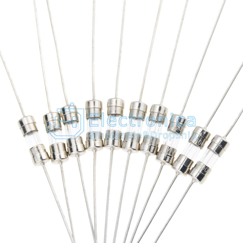 3*10mm Glass Axial Fuse with Pin 0.5/1/1.5/2/3/3.15/4/5/6.3/8/10/15A - I Found Tech Chinese Warehouse Import - Option...