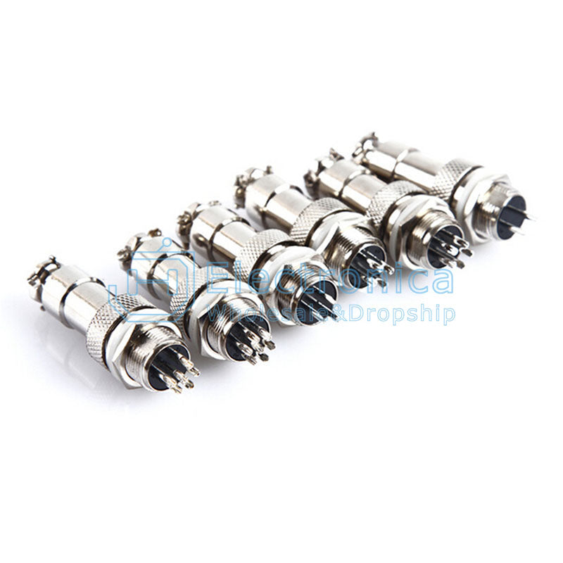 RS765/GX12/M12 2-6Pin Aviation Plug Connector - I Found Tech Chinese Warehouse Import - 2Pin a set