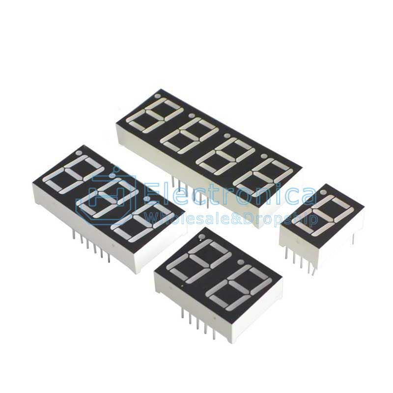 0.28/0.36/0.4/0.56 Inch Common Anode/Common Cathode 1/2/3/4 Bit Red Digital Tube - I Found Tech Chinese Warehouse Import...