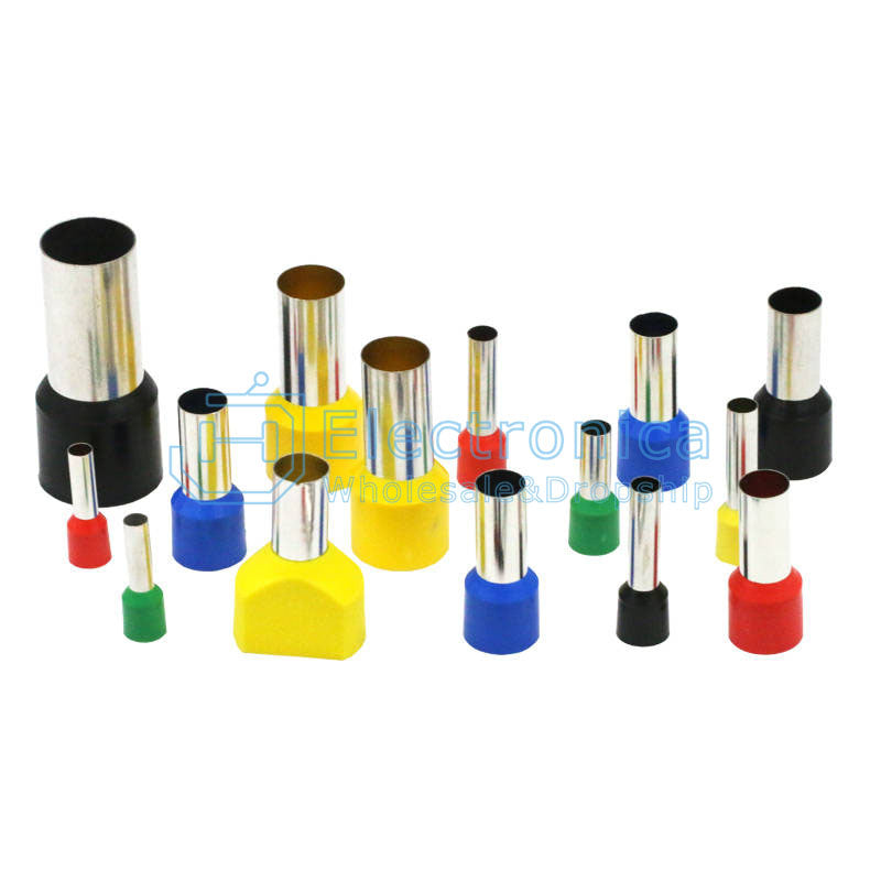 VE7508 Tube Type Pre-Insulating Terminal (1000pcs ) - I Found Tech Chinese Warehouse Import - Black