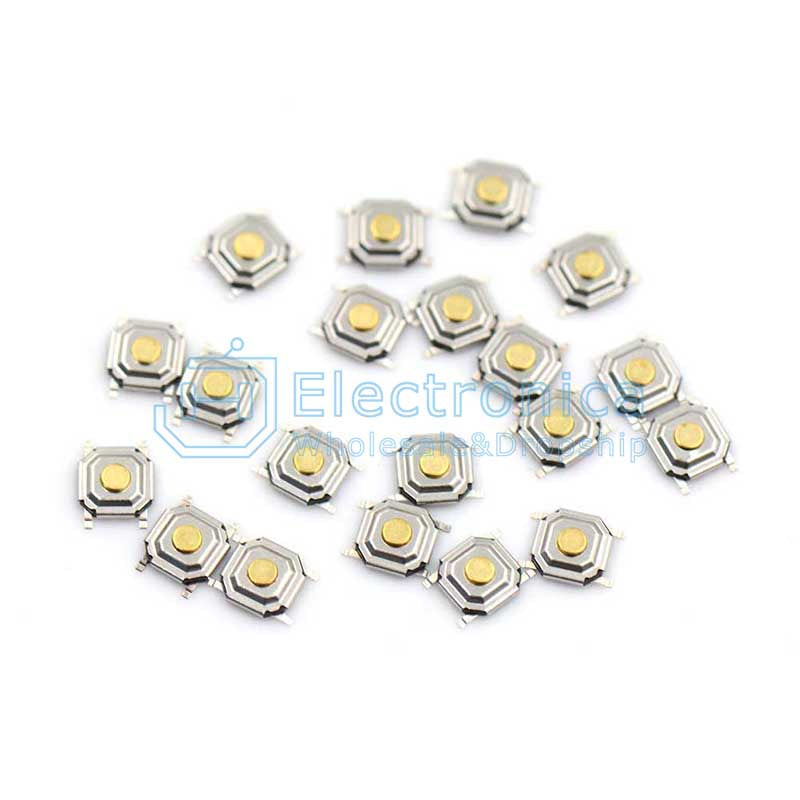 4*4*1.5mm 4Pin SMD Micro Touch Switch - I Found Tech Chinese Warehouse Import - Bag packing 100pcs