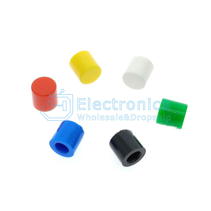 A56 6*6 Micro Touch Switch Cap - I Found Tech Chinese Warehouse Import - Black 100Pcs