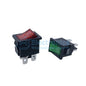 KCD1-104 15*21mm 6A/250V 4Pin Boat Switch with Light - I Found Tech Chinese Warehouse Import - Green with light(5pcs)