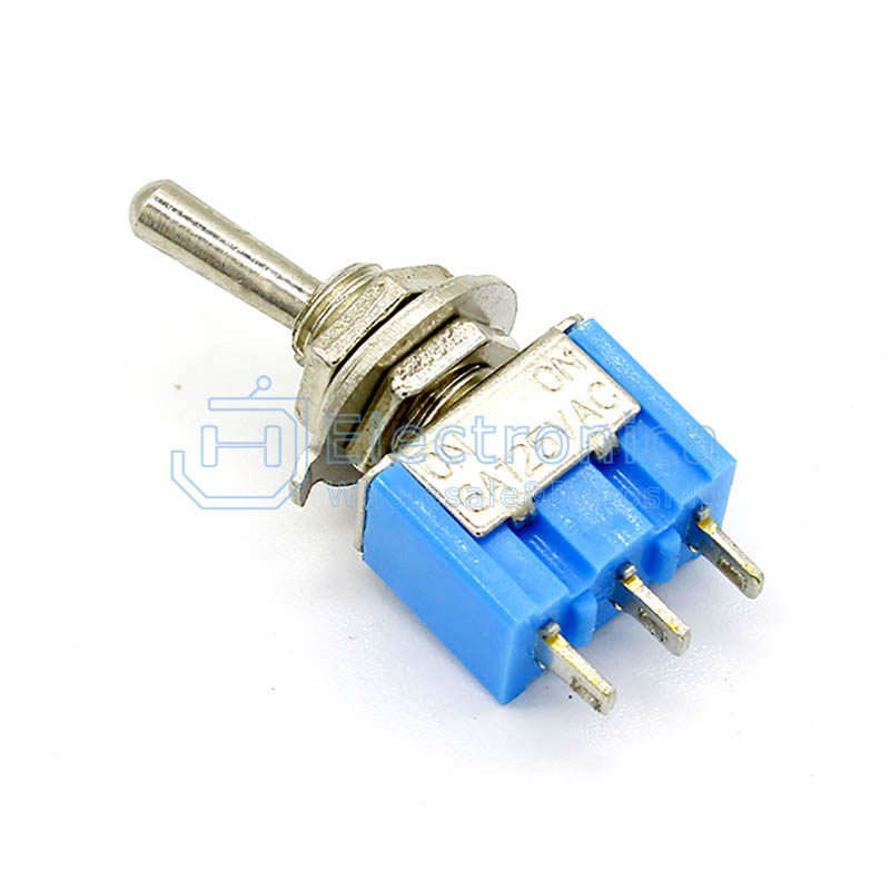 SMTS-102/202 5mm 3Pin/6Pin Blue Toggle Switch - I Found Tech Chinese Warehouse Import - SMTS-102(5pcs)