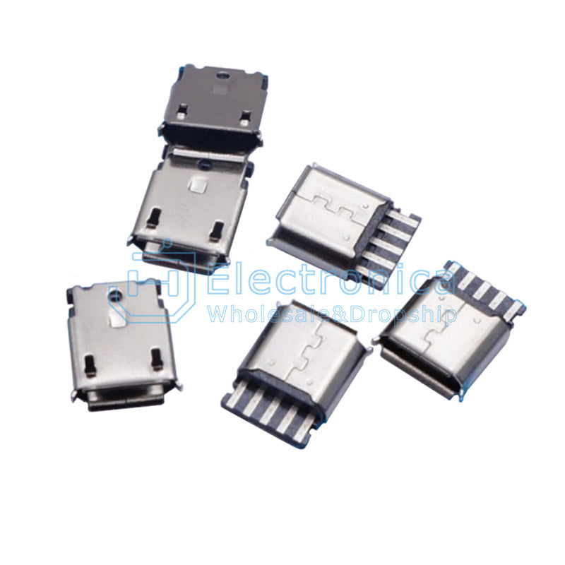 Mike Horns 5Pin Micro USB Female Socket Connector with Welding Tail Socket - I Found Tech Chinese Warehouse Import -...