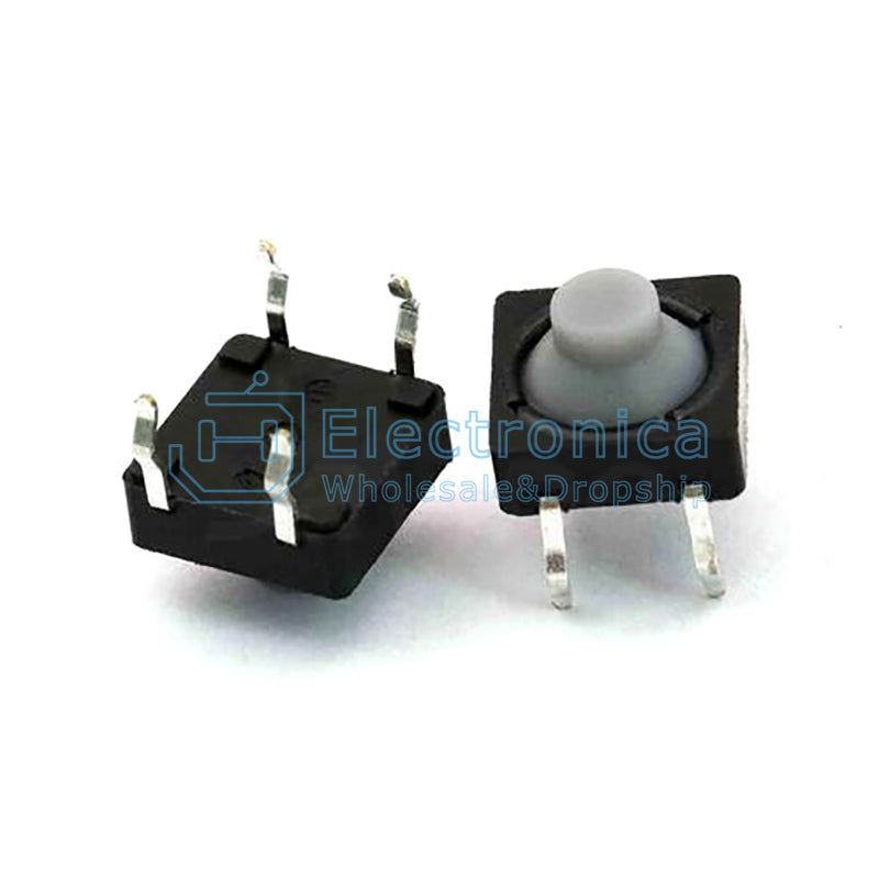 8*8mm 2Pin/4Pin Silence Conductive Tact Switch - I Found Tech Chinese Warehouse Import - 2Pin 10pcs