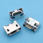 Horn Type lengthen 5Pin Micro USB Female Socket Connector with Four Fixed Feet without Crimping - I Found Tech Chinese...