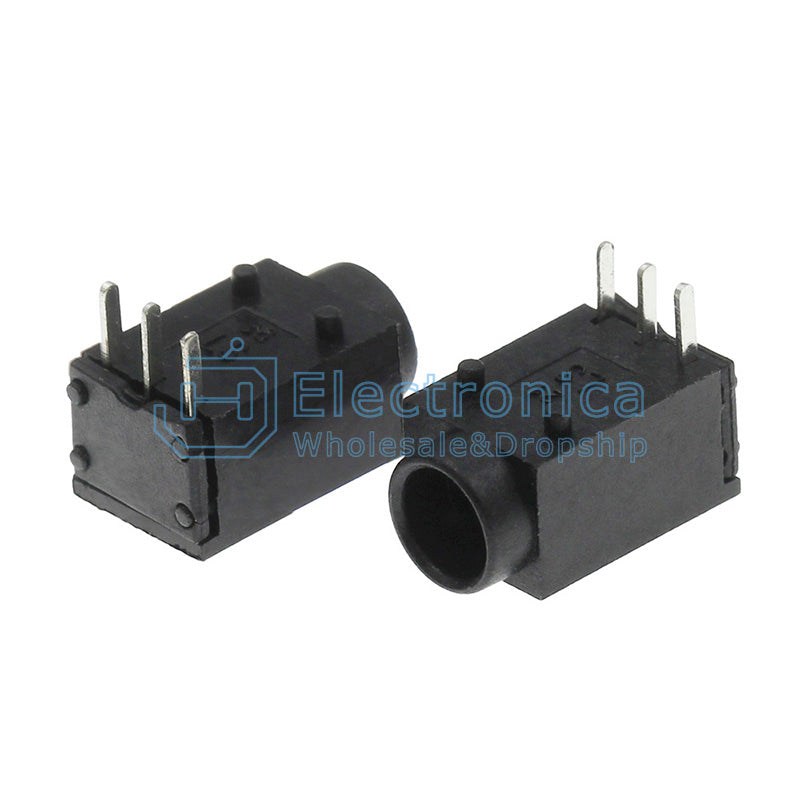 DC003A 3.5*1.3mm 3Pin DC Power Socket - I Found Tech Chinese Warehouse Import - 100PCS