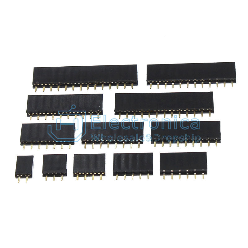 1*2P/3P/4P/5P/6P/40P 2.54mm Female Single Row Needle - I Found Tech Chinese Warehouse Import - 1*10P(10pcs)