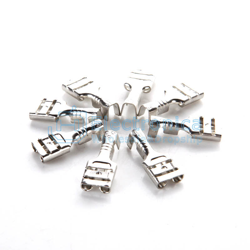 2.8/4.8/6.3mm Cold Pressed Spring Terminal With Sheath - I Found Tech Chinese Warehouse Import - 2.8mm(100pcs)