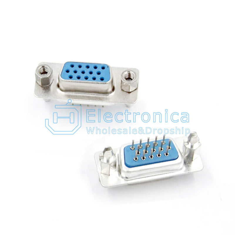 DB15/DP15 VGA Female/Male Serial Port Connector - I Found Tech Chinese Warehouse Import - Female Connector