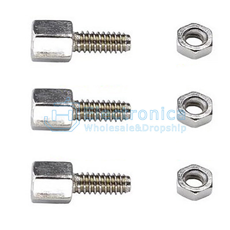 RS232/DB9/DB15/DB25/VGA/DR9 Hex Nut/Screw - I Found Tech Chinese Warehouse Import - Nut 100pcs