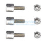 RS232/DB9/DB15/DB25/VGA/DR9 Hex Nut/Screw - I Found Tech Chinese Warehouse Import - Nut 100pcs