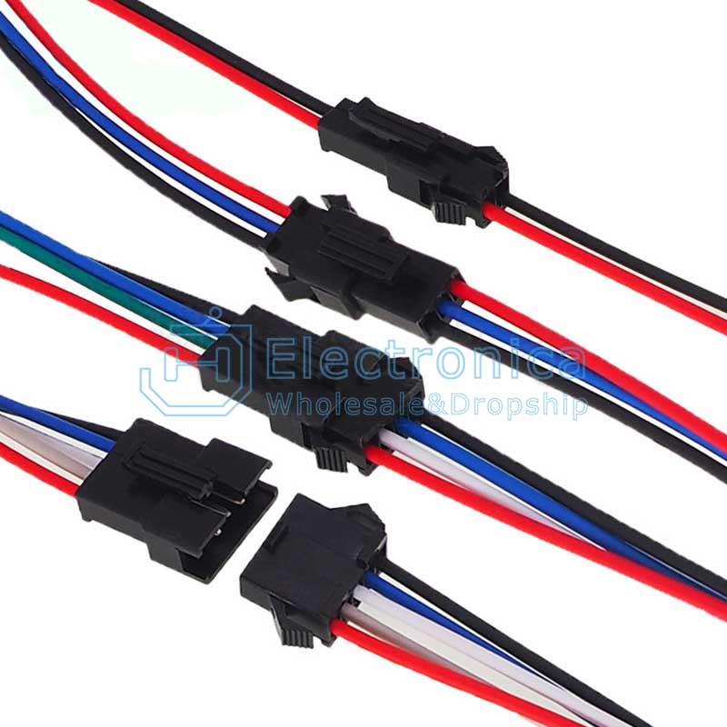 2.54mm 2/3/4/5/6P SM Male/Female Terminal Cable - I Found Tech Chinese Warehouse Import - Option 23924;23930