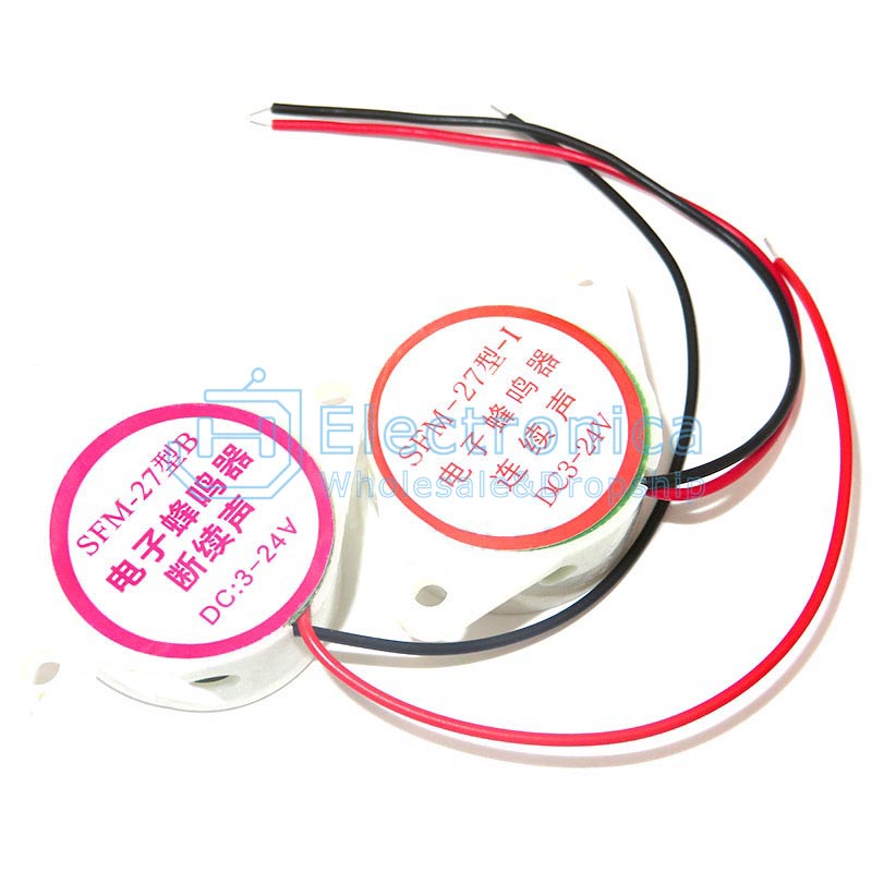 SFM-27 DC3-24V HYT-3015B Active Buzzer - I Found Tech Chinese Warehouse Import - Continuous sound