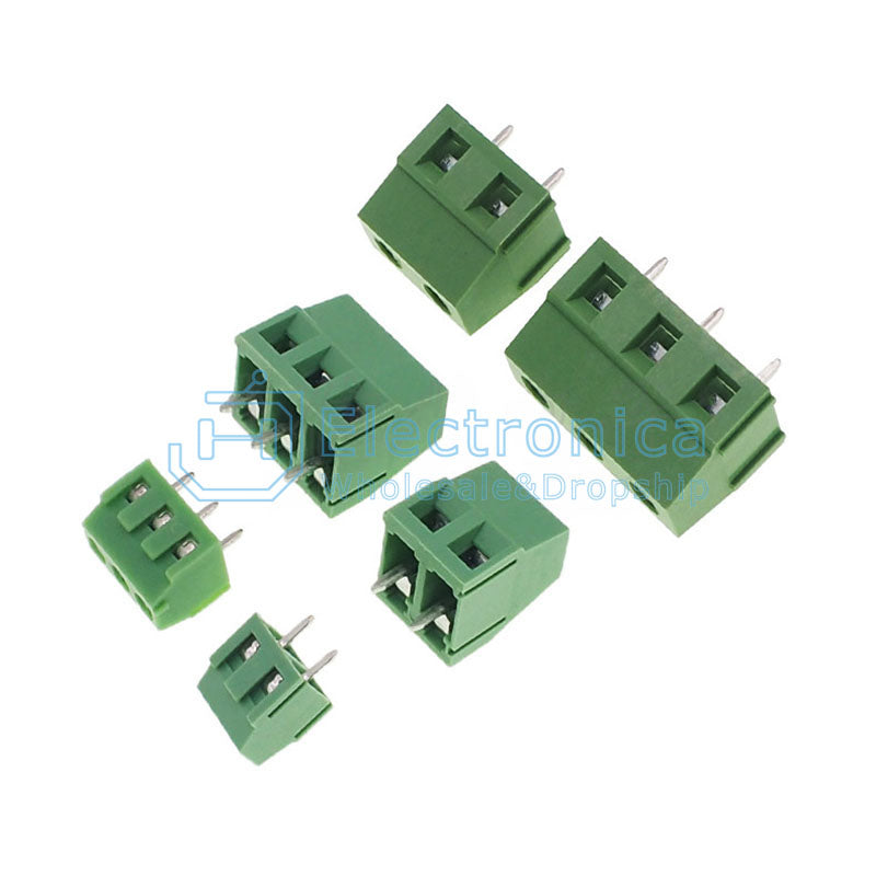 KF128 3.81/5.0/5.08/7.5mm 2/3P Screw Type Terminal Block - I Found Tech Chinese Warehouse Import - 2.54-2P