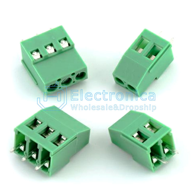 KF129-2P/3P 5.08/5.0/7.62mm 300V/25A PCB Terminal Block - I Found Tech Chinese Warehouse Import - Option 23051;23054