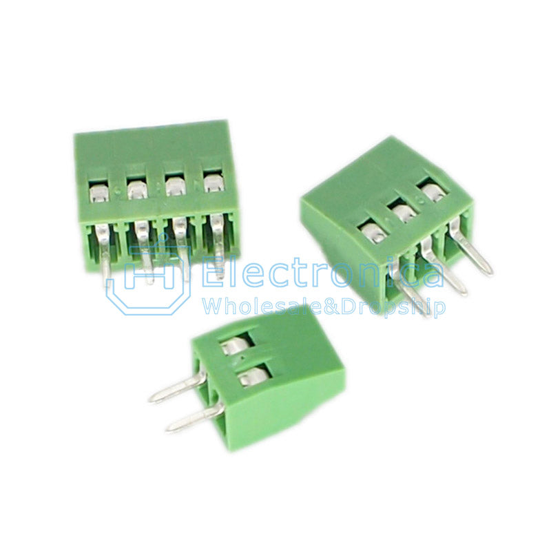 DG308 KF120 2.54mm 2/3/4P PCB Terminal Block - I Found Tech Chinese Warehouse Import - 2P(10pcs)