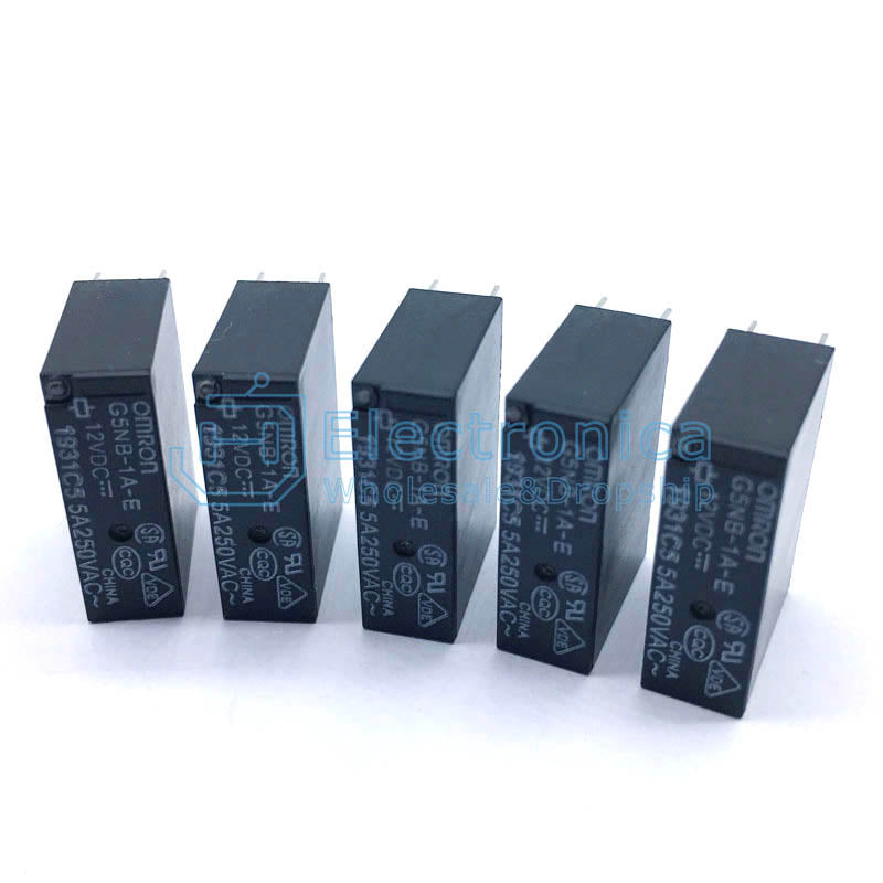 G5NB-1A-E-5VDC/12VDC/24VDC 5A Omron Relay - I Found Tech Chinese Warehouse Import - G5NB-1A-E-12VDC(12V)