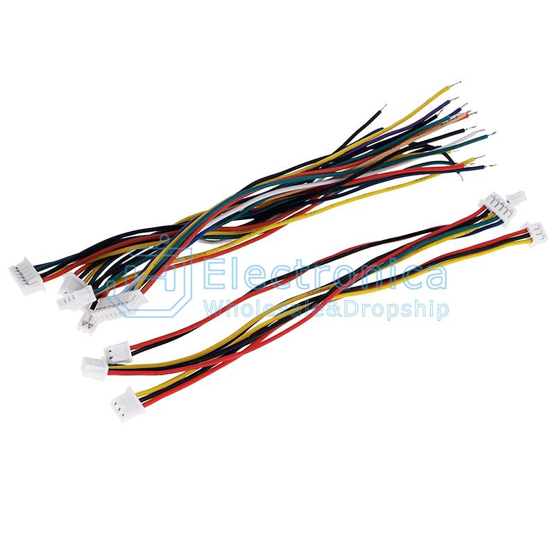 2/3/4/5/6/8/10P 1.25mm Single/Double Head DuPont Terminal Wire - I Found Tech Chinese Warehouse Import - Option...