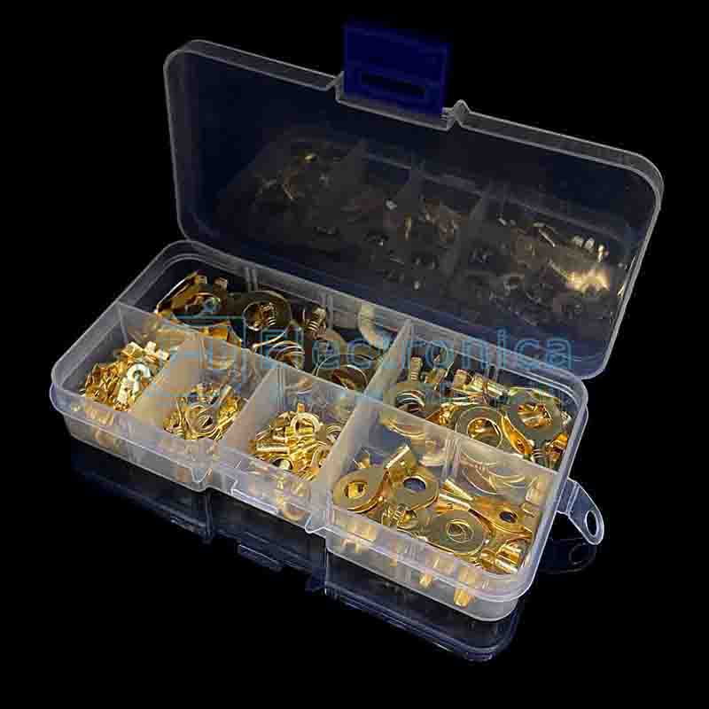 150pcs M3/M4/M5/M6/M8/M10 O-type Terminal Block Kit - I Found Tech Chinese Warehouse Import