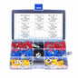 200pcs Round Cold Press Terminals Kit with Box - I Found Tech Chinese Warehouse Import - 200pcs terminal
