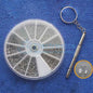 M1/1.2/1.4/1.6 600pcs Copper Nickel Plated Round Glasses Screw Nut Kit - I Found Tech Chinese Warehouse Import -...