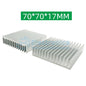 70*70*17MM Aluminum Heatsink - I Found Tech Chinese Warehouse Import