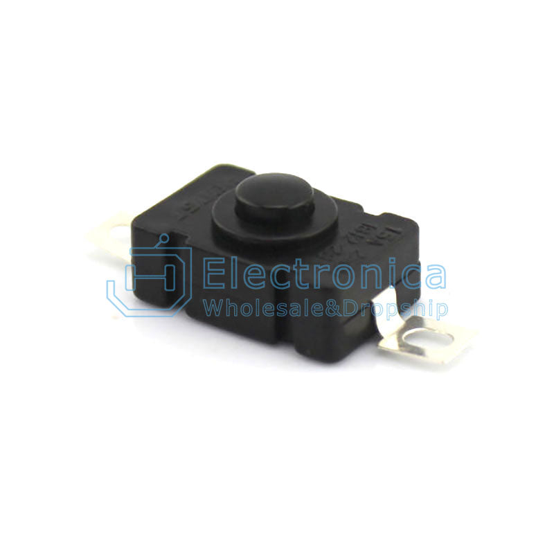 KAN-28 Micro Single-chip Black Square Self-locking Switch - I Found Tech Chinese Warehouse Import - 10PCS