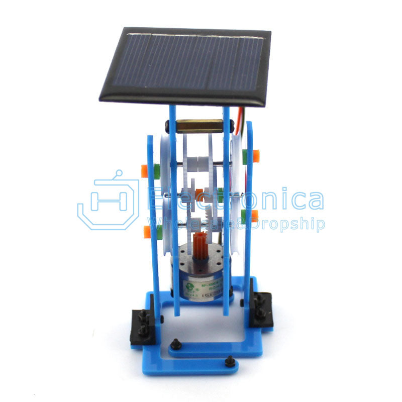 DIY Solar Walking Telecontrol Robot (Blue) - I Found Tech Chinese Warehouse Import
