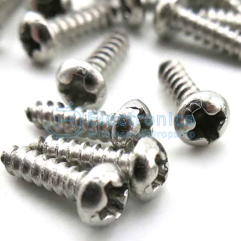 M2 Mini Flat Round Head Screw - I Found Tech Chinese Warehouse Import - Flat head M2*8 (100 pieces)