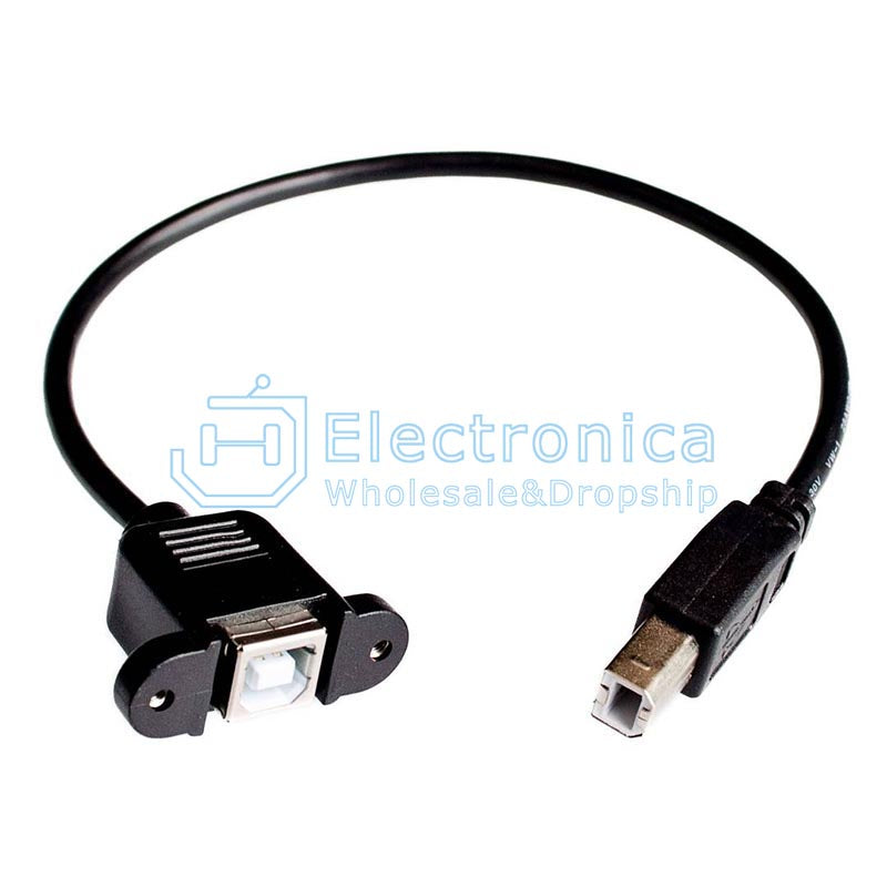 USB 2.0 B Female to USB B Male Printer Cable 30cm - I Found Tech Chinese Warehouse Import