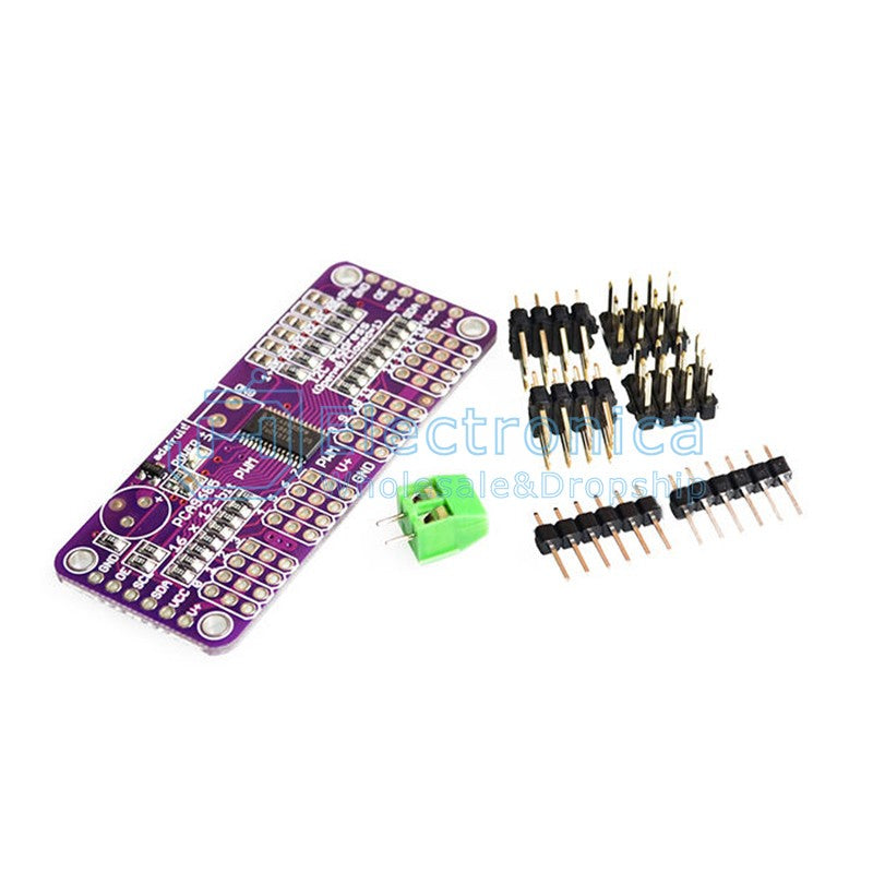 MCU-PCA9685 16 Channel 12-bit FM+I2C PWM Servo Driver Module - I Found Tech Chinese Warehouse Import