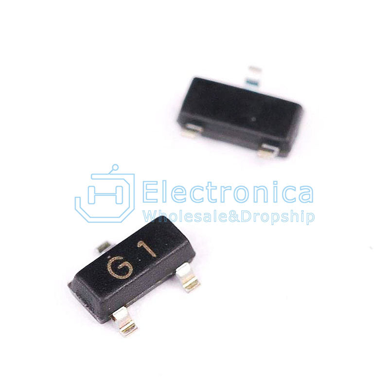 2N5551 MMBT5551 G1 SOT-23 0.6A/160V Triode - I Found Tech Chinese Warehouse Import - 100PCS