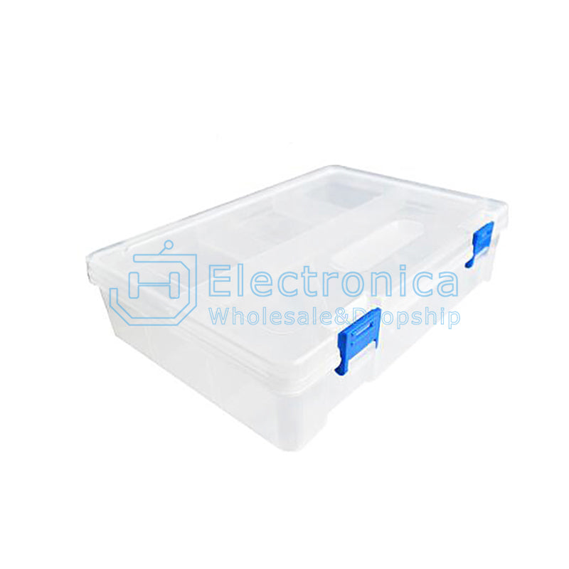 Plastic Box For RFID Learning Kit With Two Layer Storage Box 22.5*15.5*6cm - I Found Tech Chinese Warehouse Import