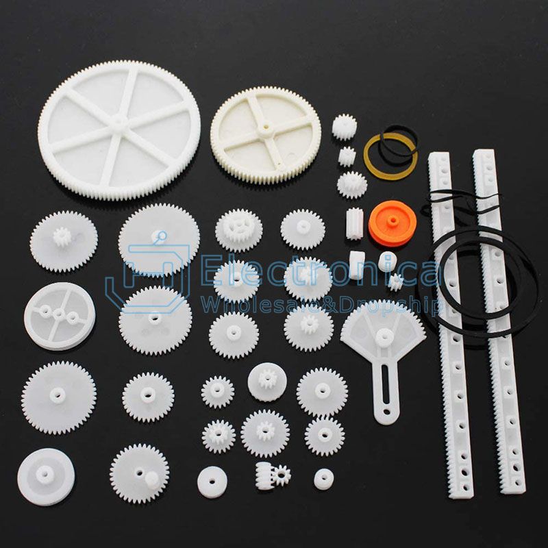 34 Kinds Plastic Gear Package - I Found Tech Chinese Warehouse Import