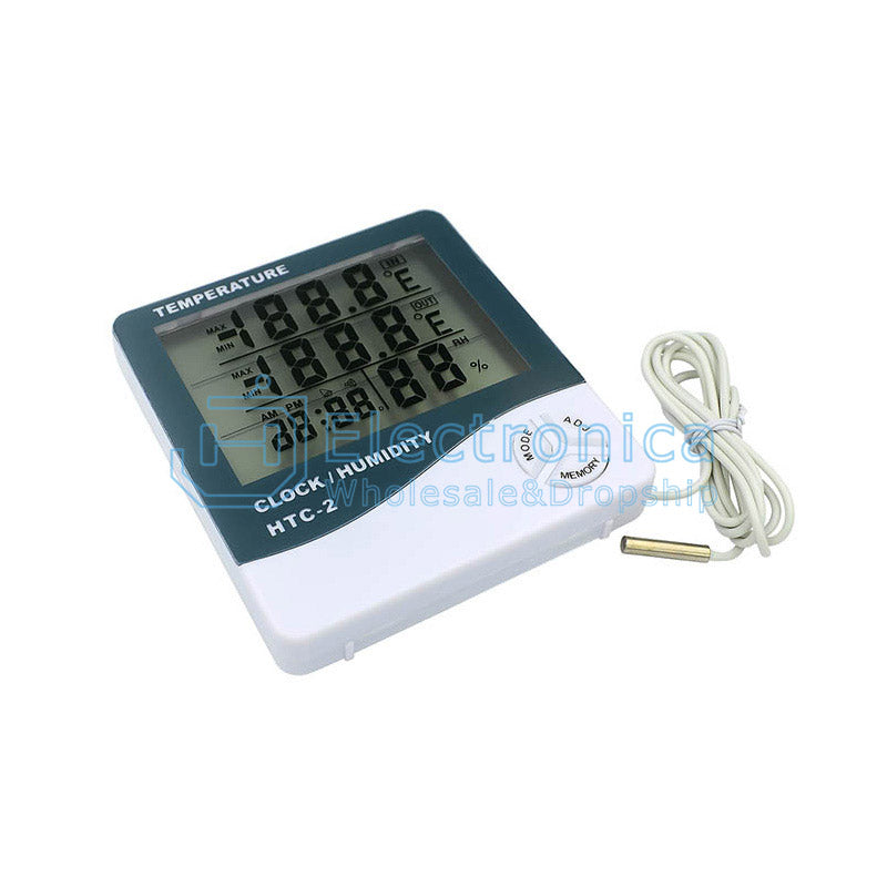 HTC-1/HTC-2 Digital Display Temperature and Humidity Meter（Error within 10%）