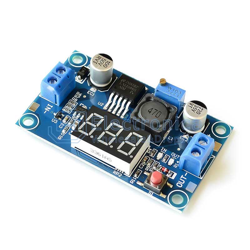 LM2596 DC Buck Step Down Power Converter Module - I Found Tech Chinese Warehouse Import
