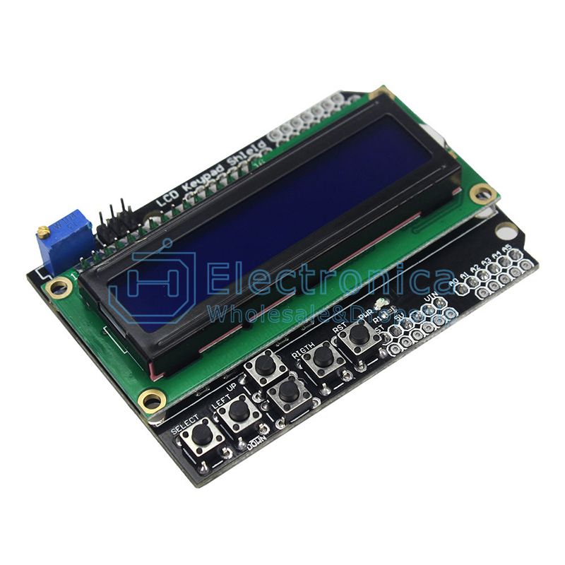 LCD1602 LCD Keypad Shield - I Found Tech Chinese Warehouse Import