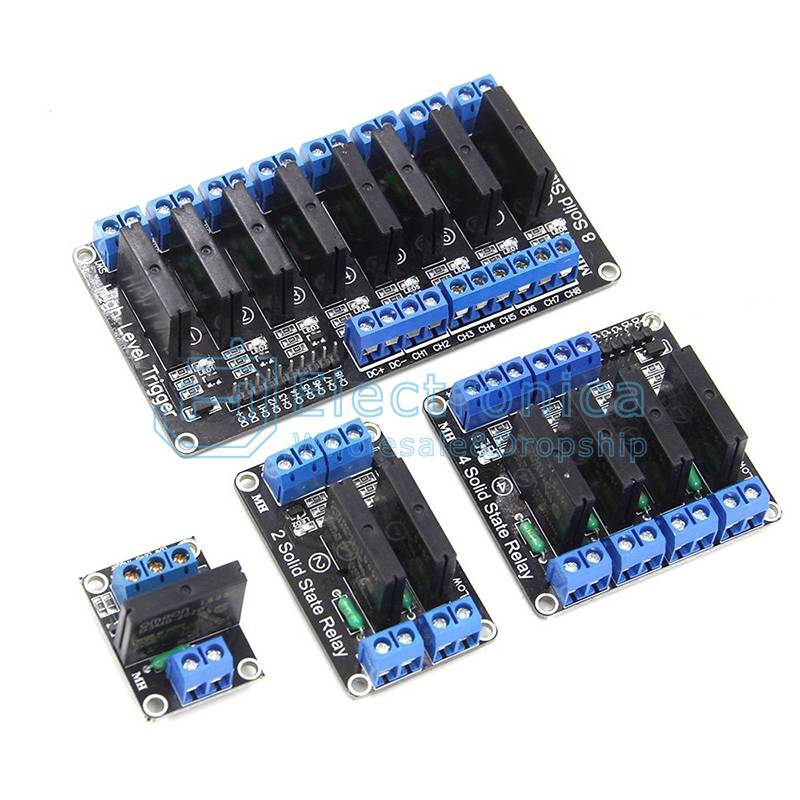 1/2/4/8 Channel 5V High Level Solid State Relay Module - I Found Tech Chinese Warehouse Import - Option 10451;37888