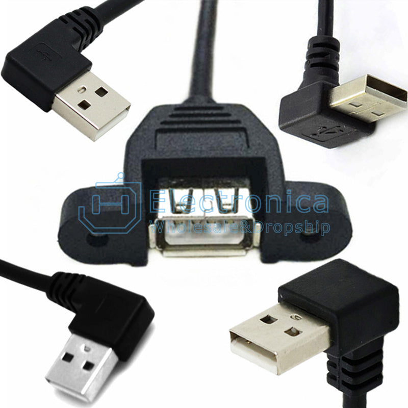 USB 2.0 Male to Female Extension Cable with Screw - I Found Tech Chinese Warehouse Import - Option 16999;35348