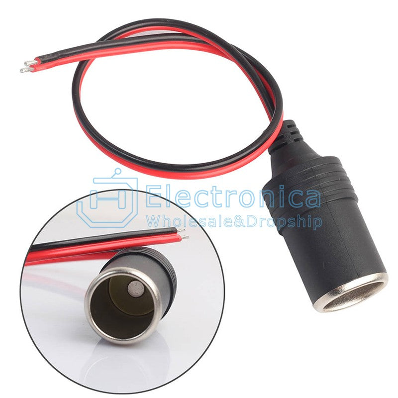 12V 10A Max 120W Car Cigarette Lighter Charger Cable Female Socket Plug - I Found Tech Chinese Warehouse Import