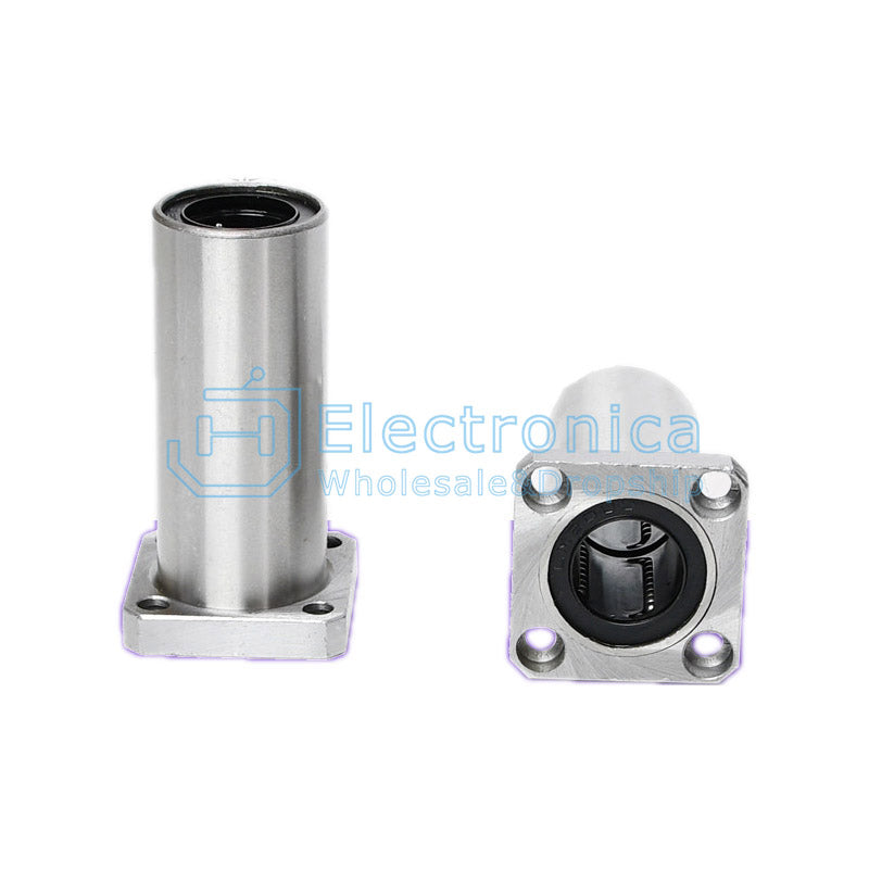 LMK6 8 10 12 13 16 20 25 30 35LUU Long Square Flange Linear Bearing - I Found Tech Chinese Warehouse Import - LMK10LUU