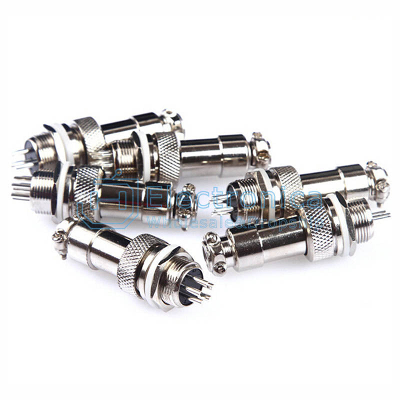 RS765/GX12/M12 4pin Aviation Plug Connector - I Found Tech Chinese Warehouse Import - Female
