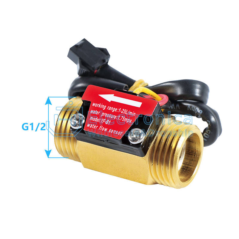 YF-B1 Hall Water Flow Sensor Turbine Meter - I Found Tech Chinese Warehouse Import