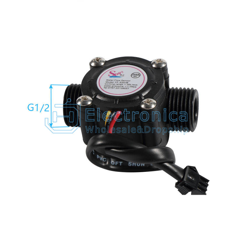 S201B Water Flow Sensor - I Found Tech Chinese Warehouse Import - S201B black