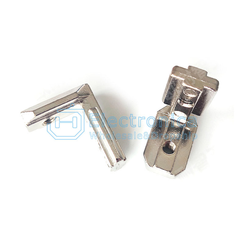 20/30/40/45 Series Aluminum Profile L-Type Angle Groove Connector - I Found Tech Chinese Warehouse Import - 1530 Carbon steel